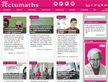 Tablet Screenshot of actumaths.com